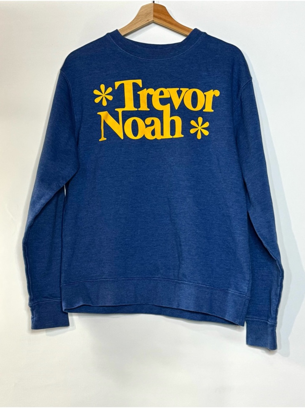 Trevor Noah navy crewneck sweatshirt from 2015